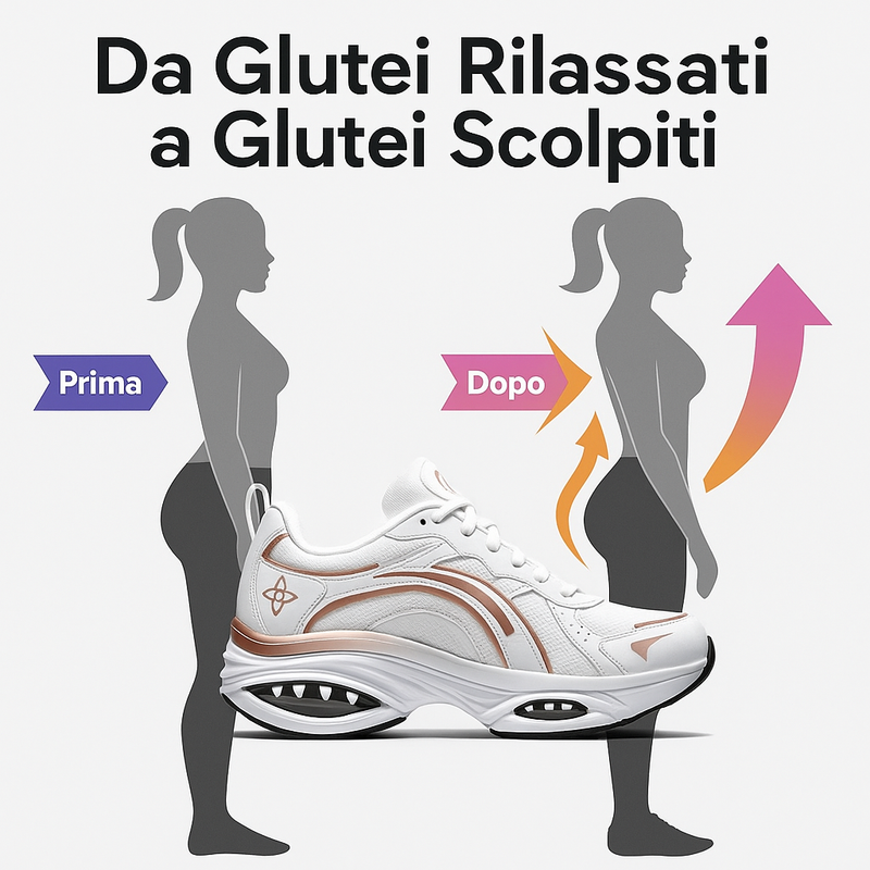 Scarpa ortopedica dimagrante - GluteLift X-SCULPT™